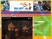 Tablet Screenshot of bigjeffmusic.com